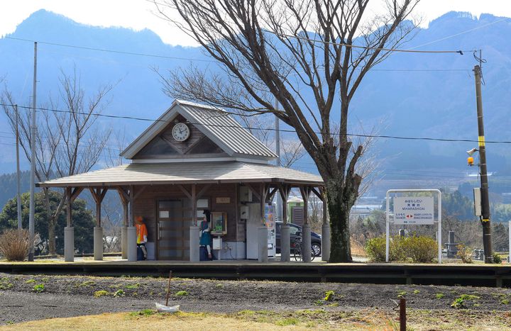 あのcmのロケ地として話題に 熊本県 南阿蘇鉄道 の 見晴台駅 に行きたい Retrip リトリップ