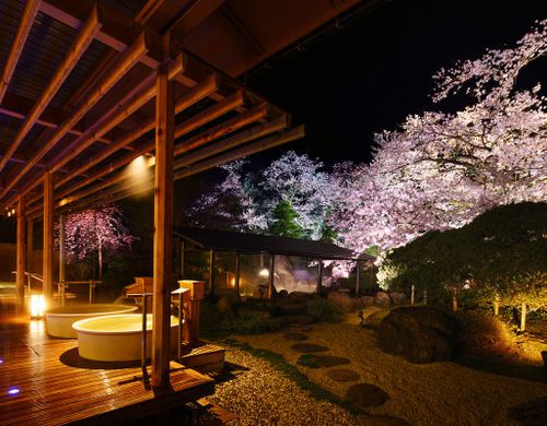 お花見 露天風呂 のさくら旅へ 富山の温泉宿 ゆめつづり に泊まりたい Retrip リトリップ
