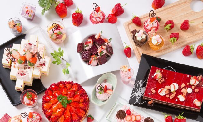 終了 テーマの違うメニューを月替わりで 滋賀県で ストロベリースイーツブッフェ 開催 Retrip リトリップ