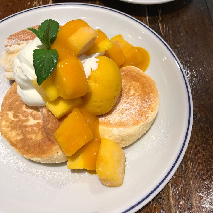 魅惑の 極厚絶品ホットケーキ 横浜 Cafe Salon Sonjin が気になる Retrip リトリップ