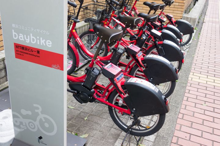 みなとみらい こども 自転車 ワールドポーターズレンタル