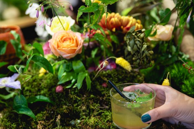 オリジナルの煎茶モクテルを。三軒茶屋で「飲むイベント植物園@東京茶寮」開催