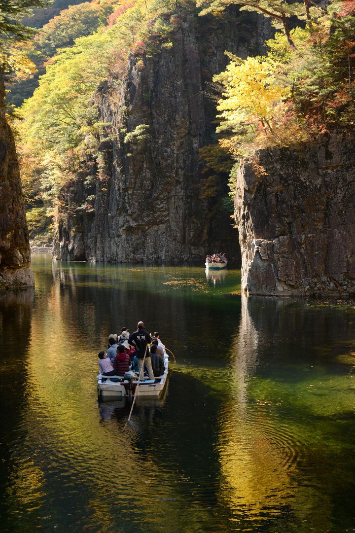 広島に世界が認めた秘境があった 紅葉の 三段峡 が作りだす絶景が見たい Retrip リトリップ