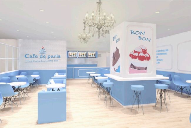 あのボンボンがいつでも食べれちゃう 韓国no 1カフェ カフェ ド パリ が原宿にオープン Retrip リトリップ