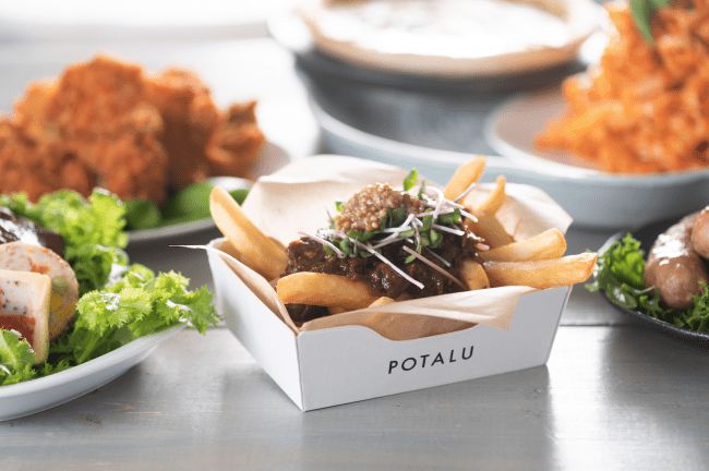 シェアしたくなるお洒落なポテト。クラフトポテト専門店「POTALU」大阪