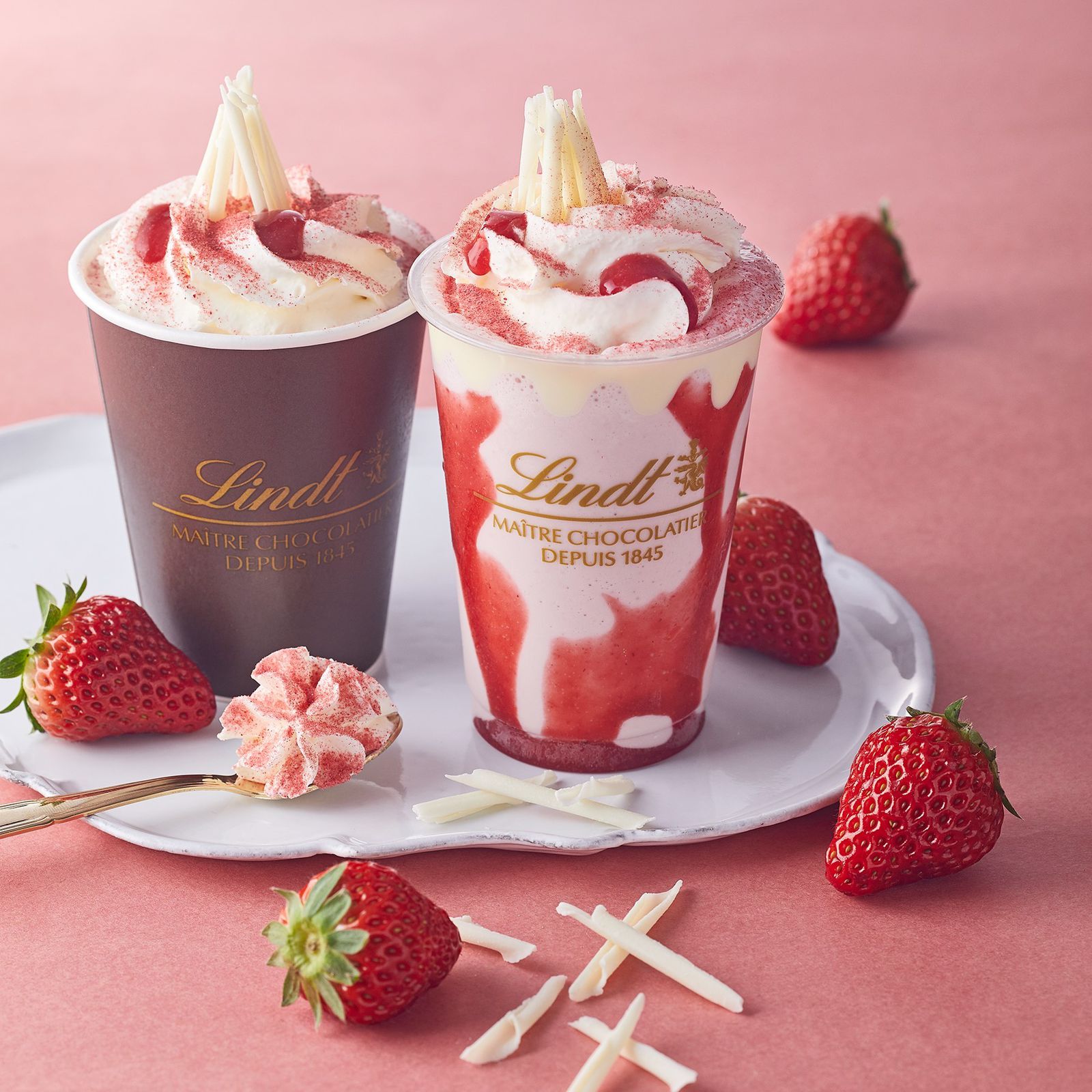 チョコ イチゴの至高のドリンク リンツショコラカフェにて登場 Retrip リトリップ