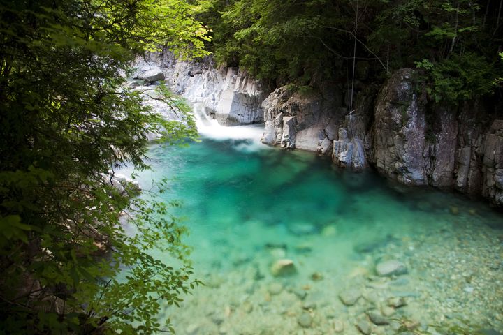 長野の天国のような絶景しってた 長野の 阿寺渓谷 が神秘的すぎる Retrip リトリップ