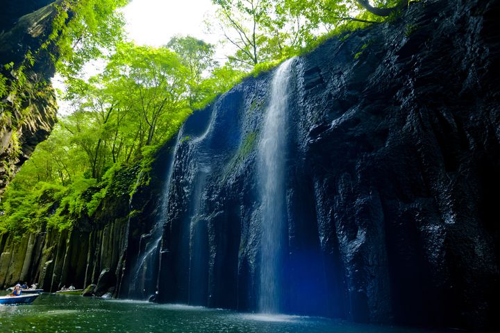 終了 日本夜景遺産に認定 宮崎 高千穂峡のライトアップを見に行きたい Retrip リトリップ