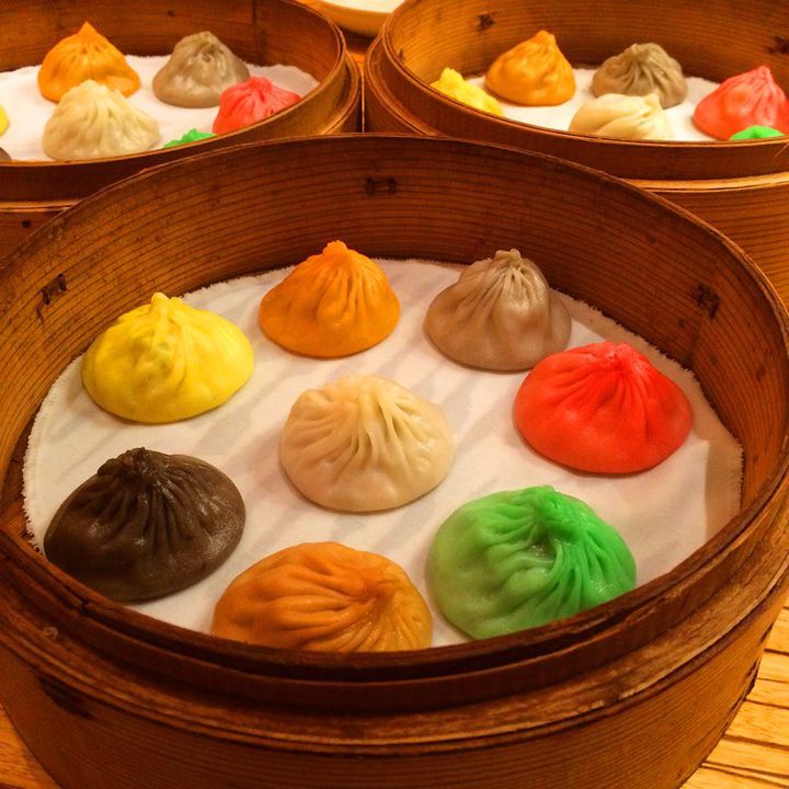 カラフルな小籠包 銀座 パラダイスダイナシティ の小籠包が気になる Retrip リトリップ
