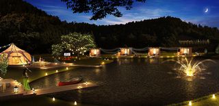 予約はお早めに！グリーンパーク山東エリアに“大型グランピング”施設OPEN