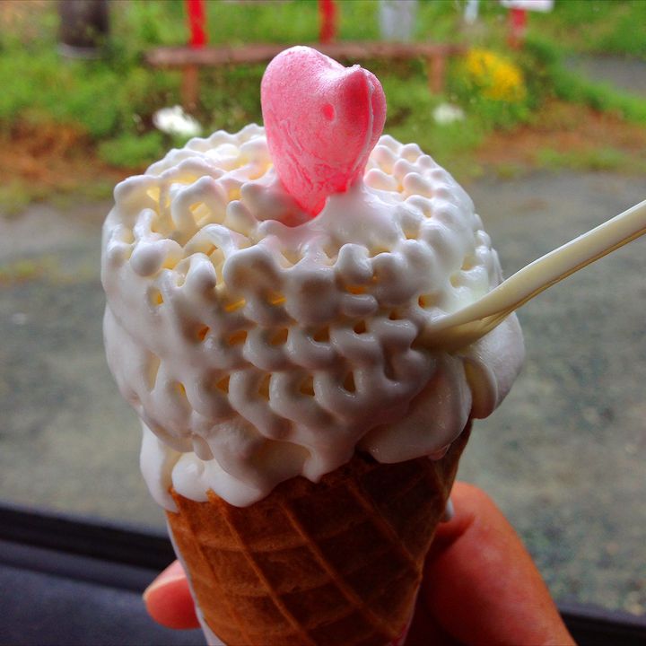 アイスに感動する初体験！見た目がすごすぎる“芸術ソフト”が話題 | く