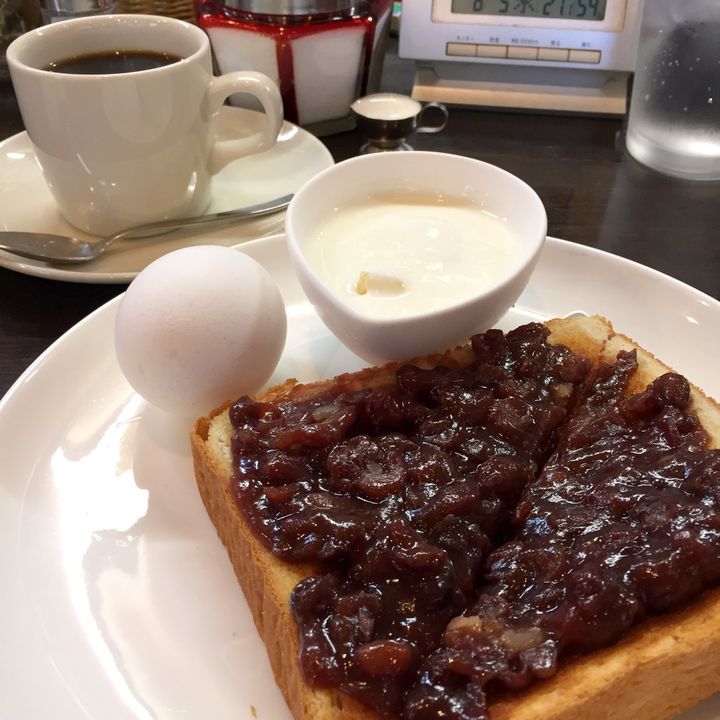 名古屋の朝の定番 フォトジェニックな 小倉トースト が人気な老舗喫茶店が気になる Retrip リトリップ