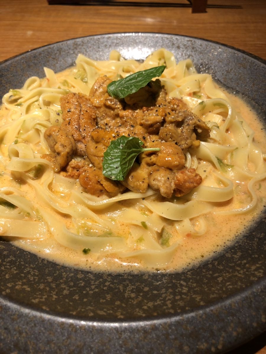 13枚目の画像 ウニとパスタの神コンビ 贅沢 絶品 うにパスタ が食べられる東京都内のお店6選 Retrip リトリップ
