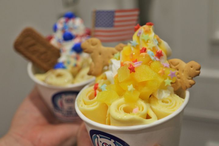 NY発最新スイーツ！日本初上陸「ロール アイス クリーム ファクトリー