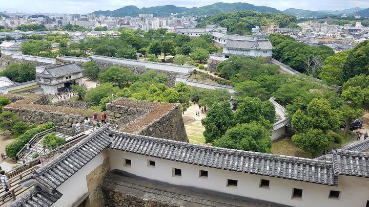 予約品　姫路城　昭和の大修理古材 姫路城・昭和の大修理完工60周年を記念 古写真で振り返る - 姫路経済新聞