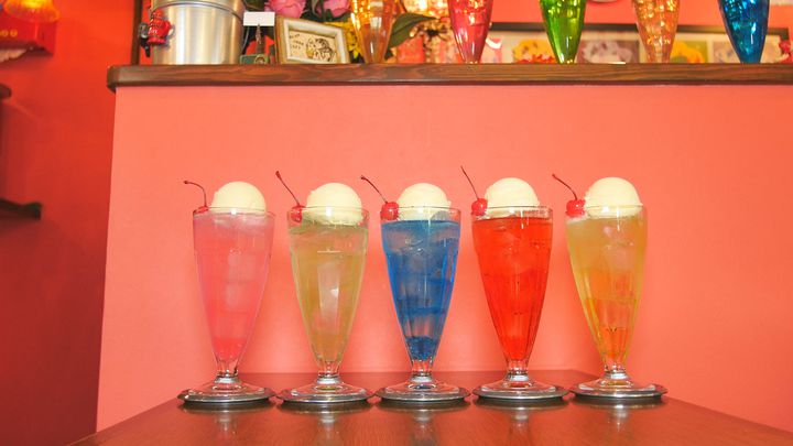 クリームソーダの種類は20種類以上！「京都」のクリームソーダ専門店