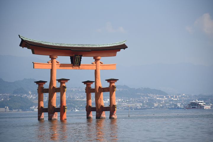 宮島 置物 (広島観光) 神社 数奇 レトロ